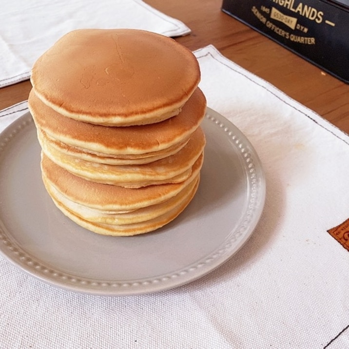 ♡強力粉の柔らかパンケーキ♡